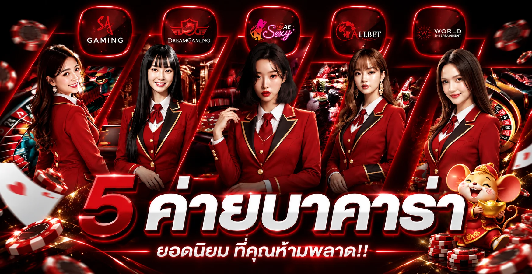 ค่ายคาสิโนออนไลน์ในธีม MICKEY66